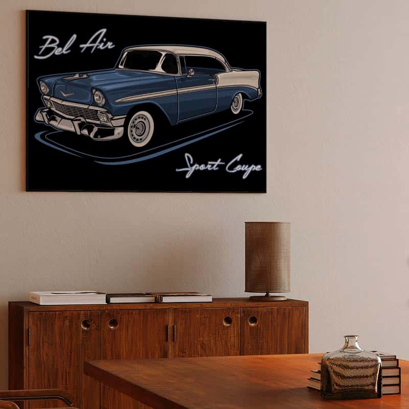 Chevrolet Bel Air Sport Coupe thumbnail 3