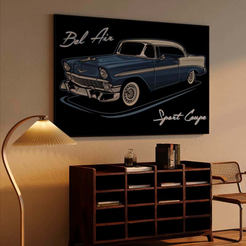 Chevrolet Bel Air Sport Coupe thumbnail 4