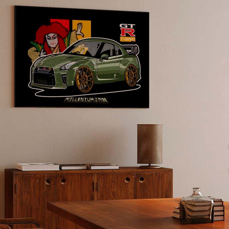 Nissan GTR millenium jade kabuki thumbnail 3