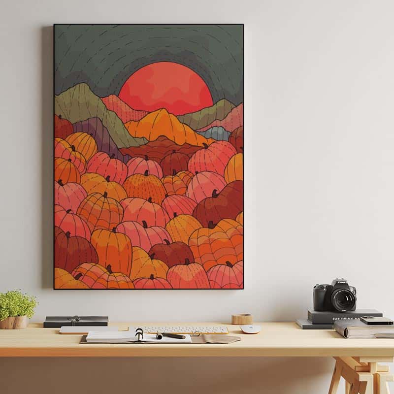 Hills and pumpkins thumbnail 2