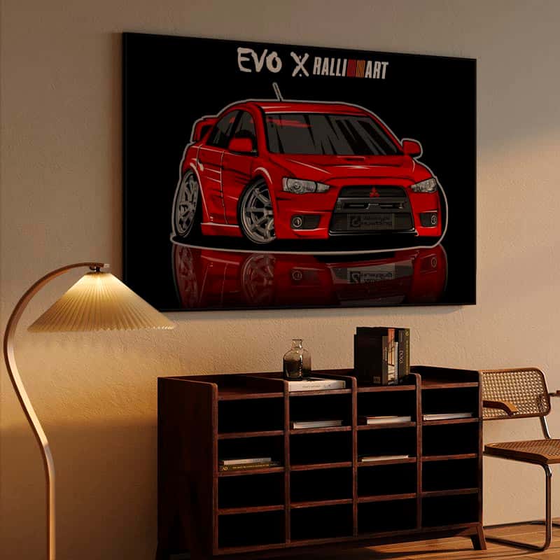 mitsubishi EVO X ralliart thumbnail 4