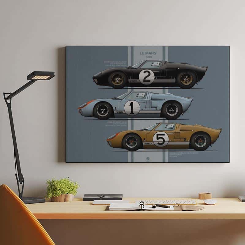 Le Mans 1966 Ford GT40 thumbnail 2