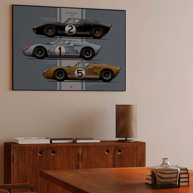Le Mans 1966 Ford GT40 thumbnail 3