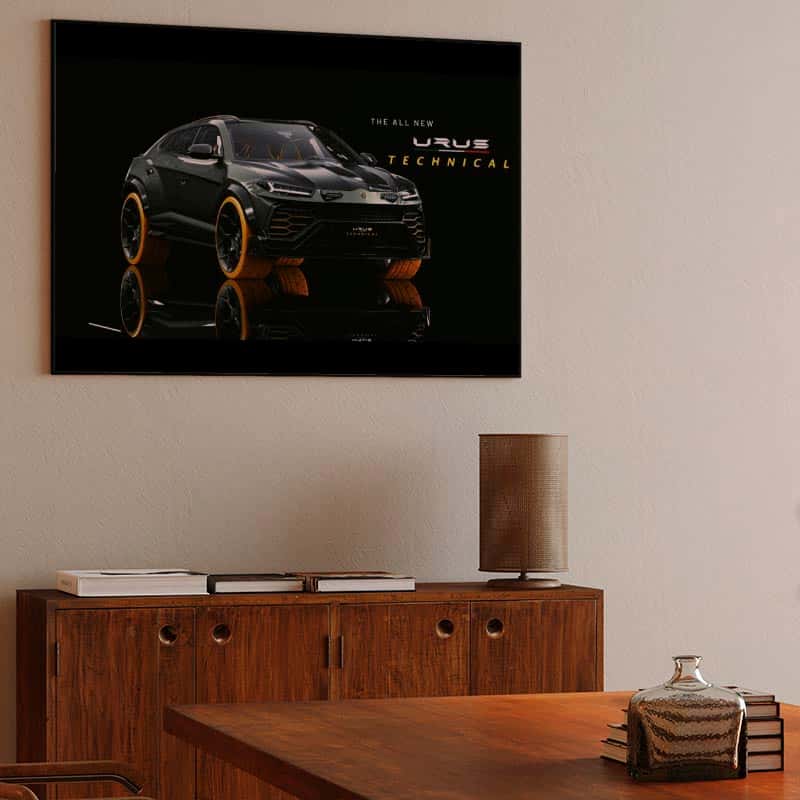 Lamborghini Urus Technical Design ( black frame ) thumbnail 3