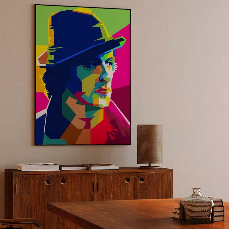 Sylvester Sly Stallone American Actor Pop WPAP thumbnail 3