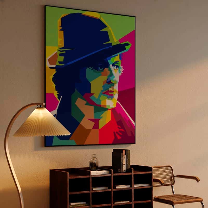Sylvester Sly Stallone American Actor Pop WPAP thumbnail 4
