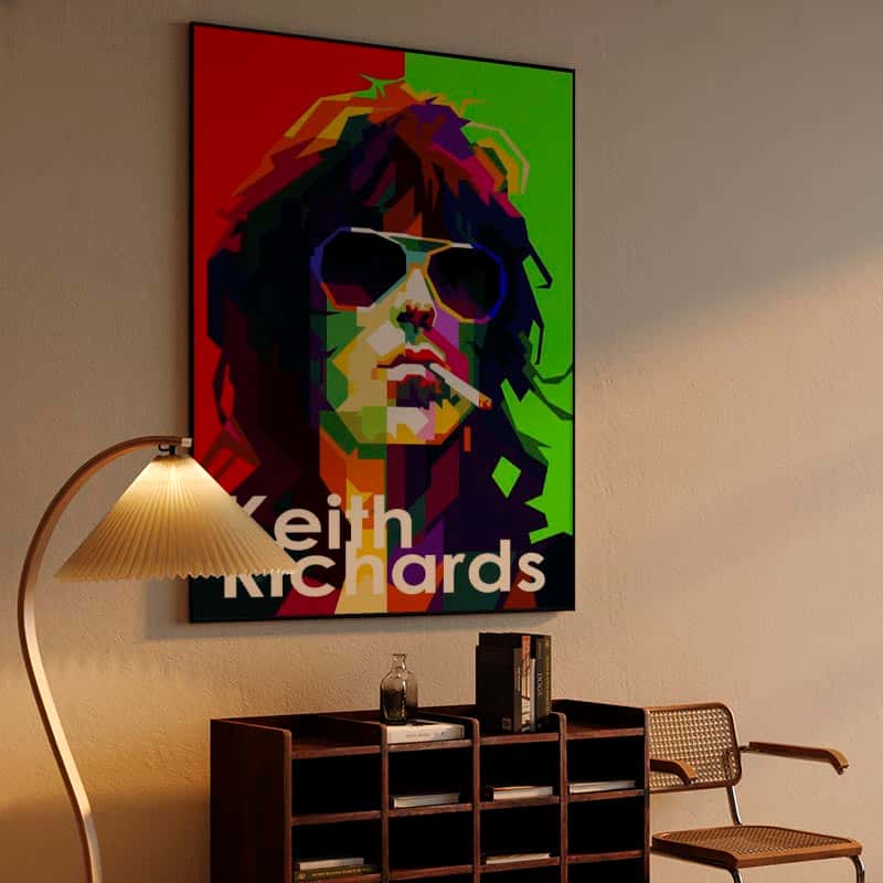 Keith Richards Musician Pop WPAP thumbnail 4