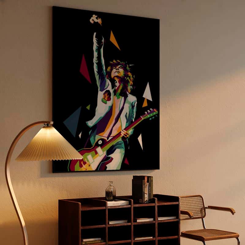 Jimmy Page in fantastic illustration thumbnail 4