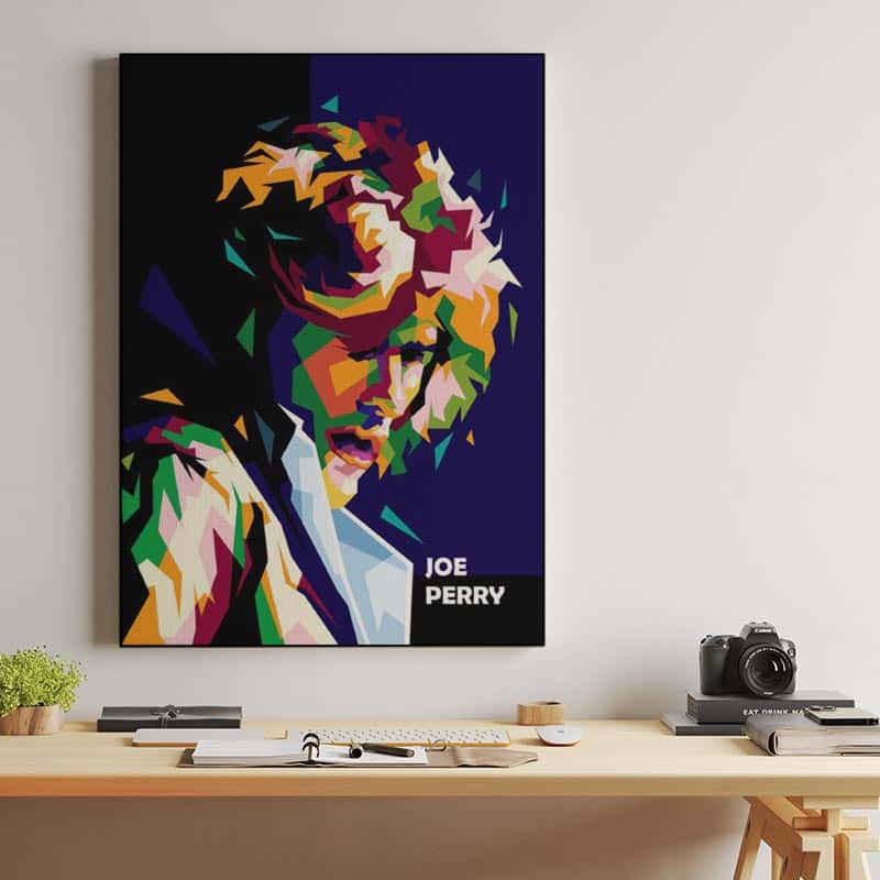 Joe Perry legend Guitarist in trend illustration thumbnail 2