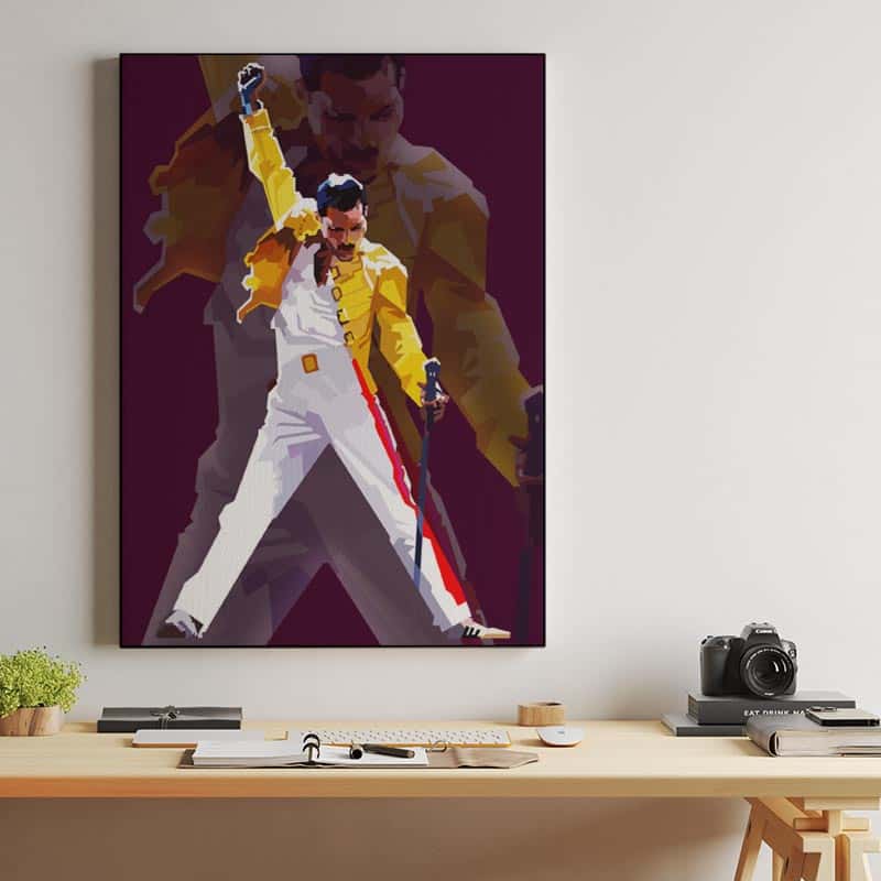Retro Freddie Mercury thumbnail 2