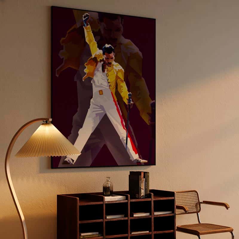 Retro Freddie Mercury thumbnail 4