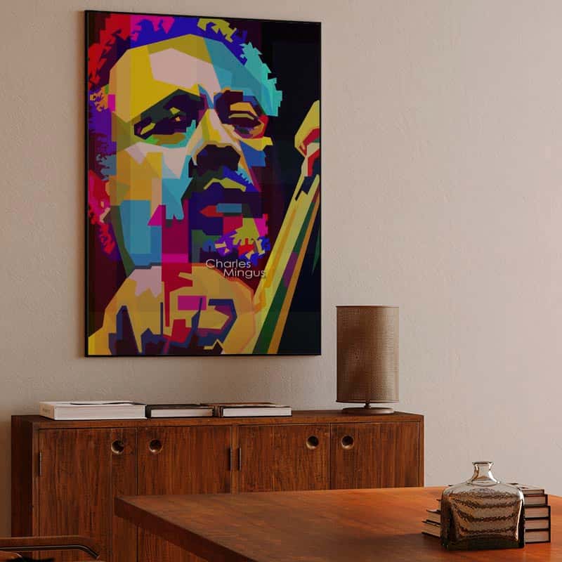 Charles Mingus American Jazz Pop WPAP thumbnail 3