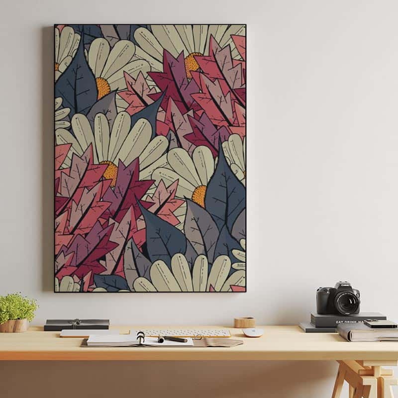 An autumn flower garden thumbnail 2