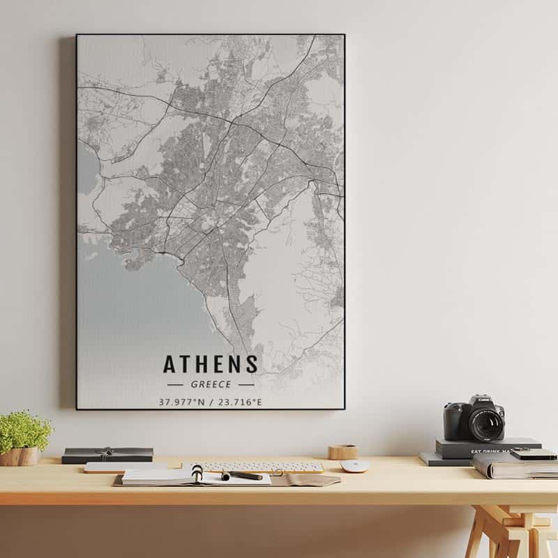 Athens map thumbnail 2