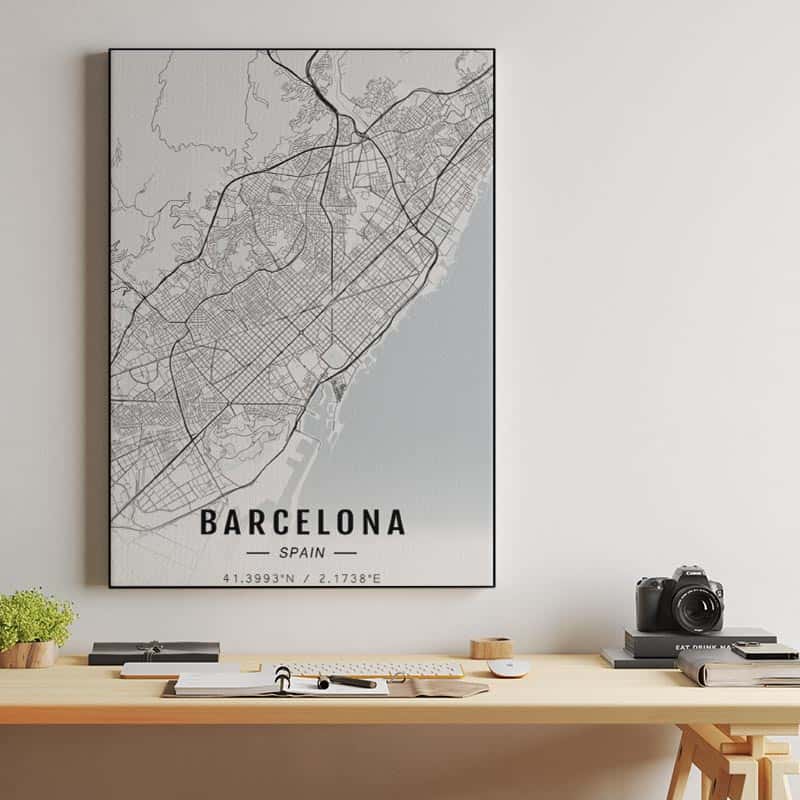 Barcelona map thumbnail 2