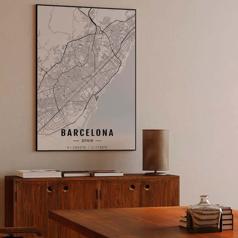 Barcelona map thumbnail 3