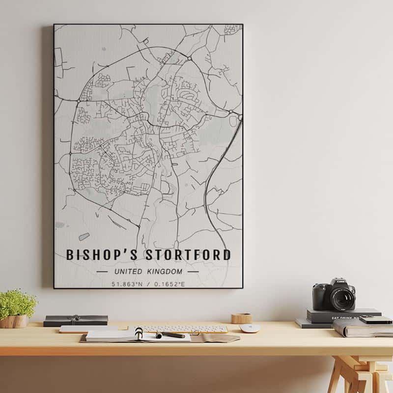 Bishop's Stortford map thumbnail 2