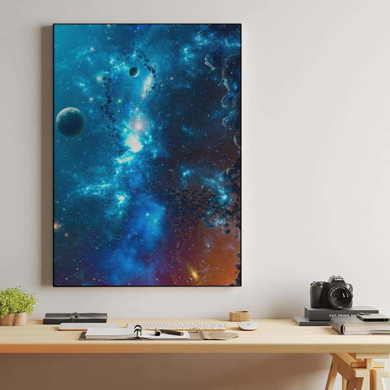 Blue Spacescape thumbnail 2