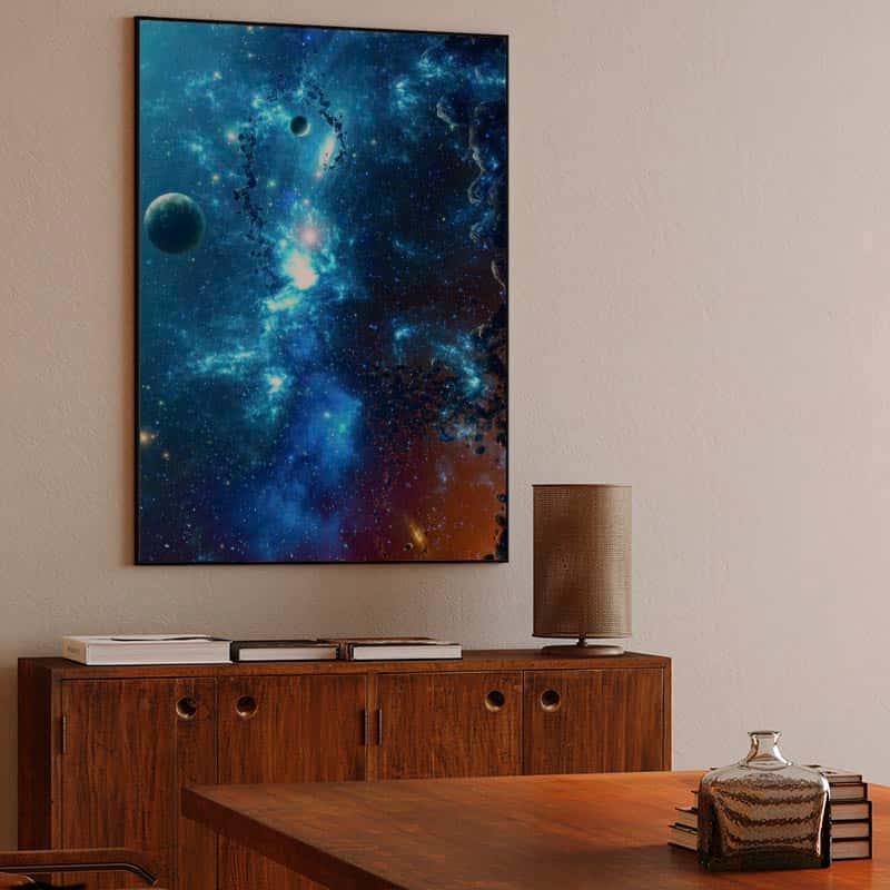 Blue Spacescape thumbnail 3