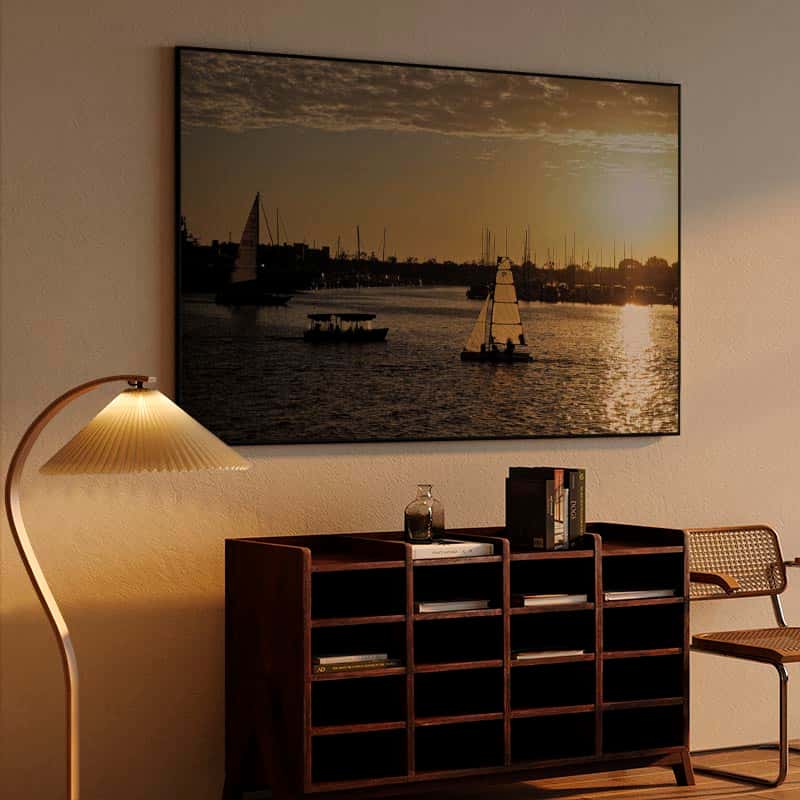 Boats at sunset thumbnail 4