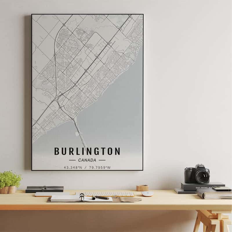 Burlington map thumbnail 2