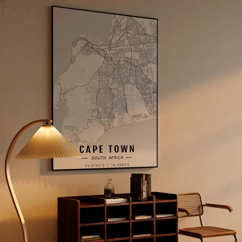 Cape Town map thumbnail 4