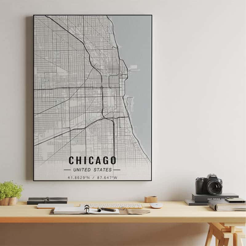 Chicago map thumbnail 2