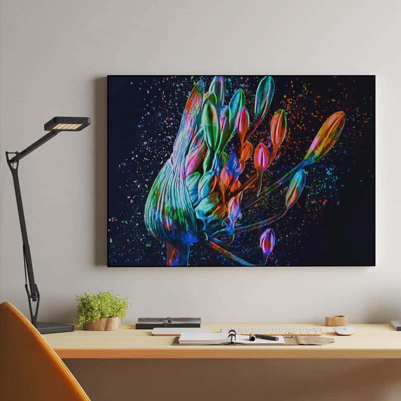 Colored Flower thumbnail 2