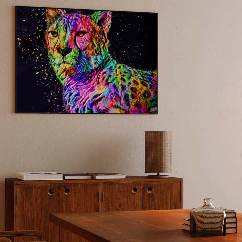 Colored Leopard thumbnail 3