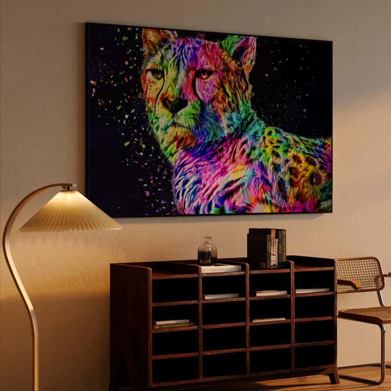 Colored Leopard thumbnail 4