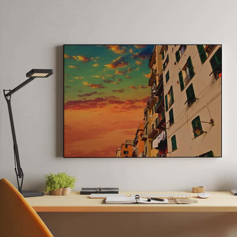 Genoa at sunset thumbnail 2
