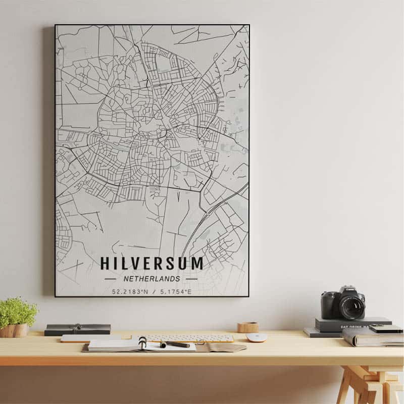 Hilversum map thumbnail 2