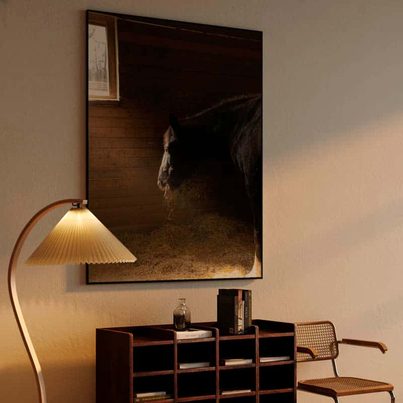 Horse in stable thumbnail 4