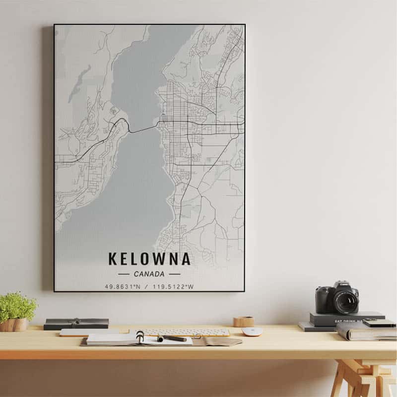 Kelowna map thumbnail 2