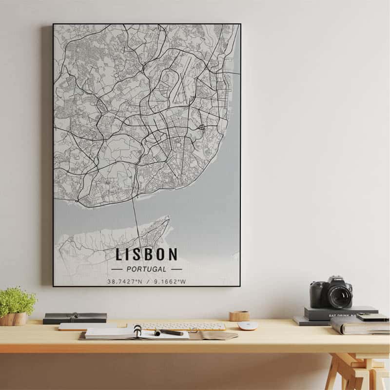 Lisbon map thumbnail 2