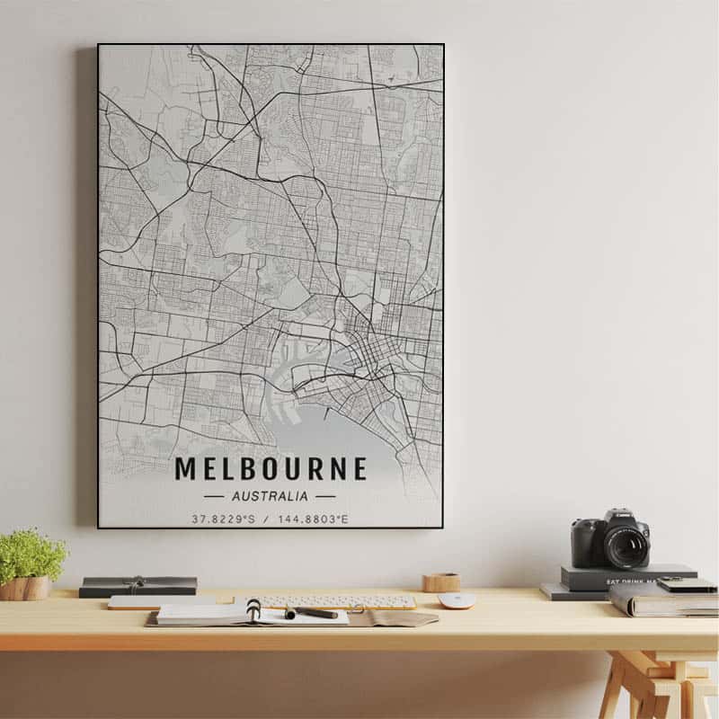 Melbourne map thumbnail 2