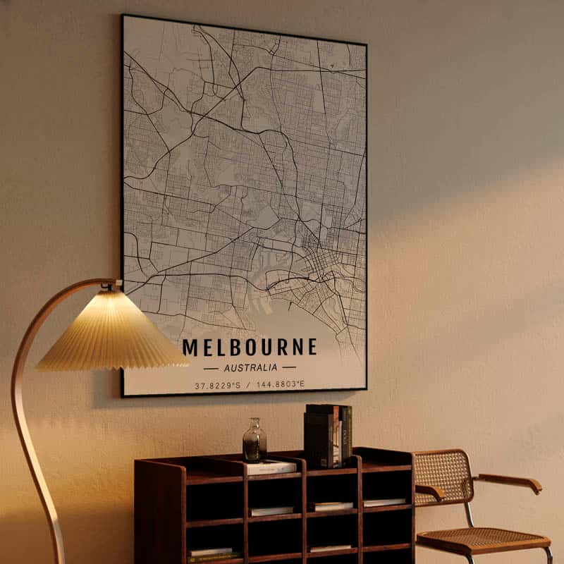 Melbourne map thumbnail 4