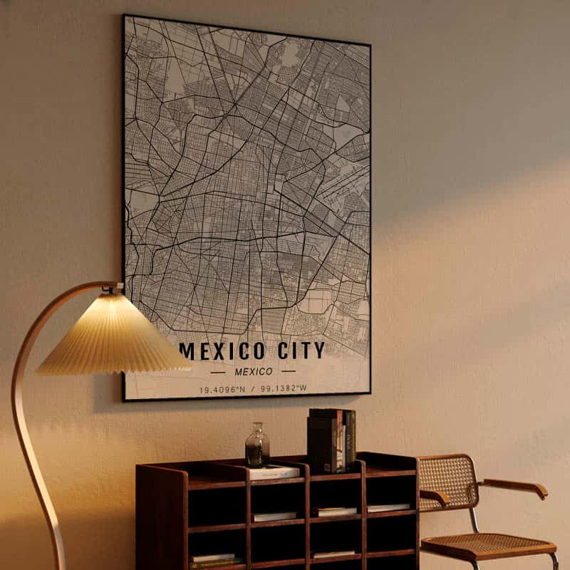 Mexico City map thumbnail 4