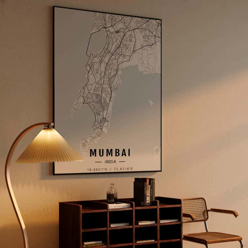 Mumbai map thumbnail 4
