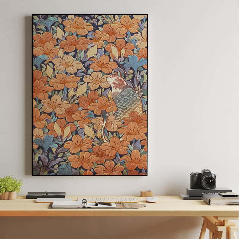 Neko and flowers thumbnail 2