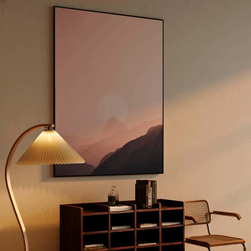 Pink Sunset Canvas thumbnail 4