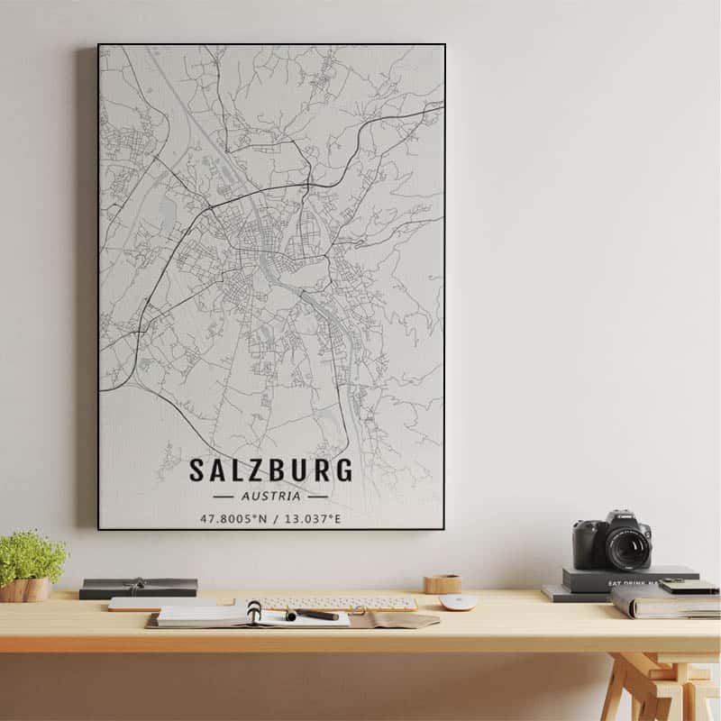 Salzburg map thumbnail 2
