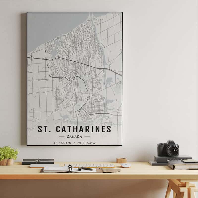 St. Catharines map thumbnail 2