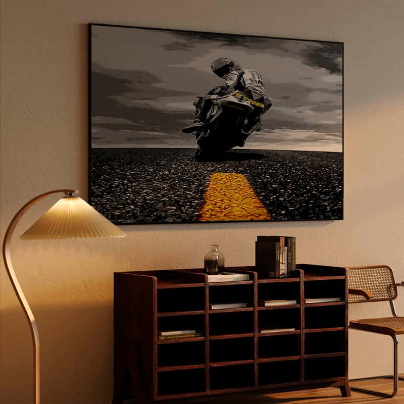 Yamaha YZF R1 Valentino Rossi Racing Motorcycle thumbnail 4