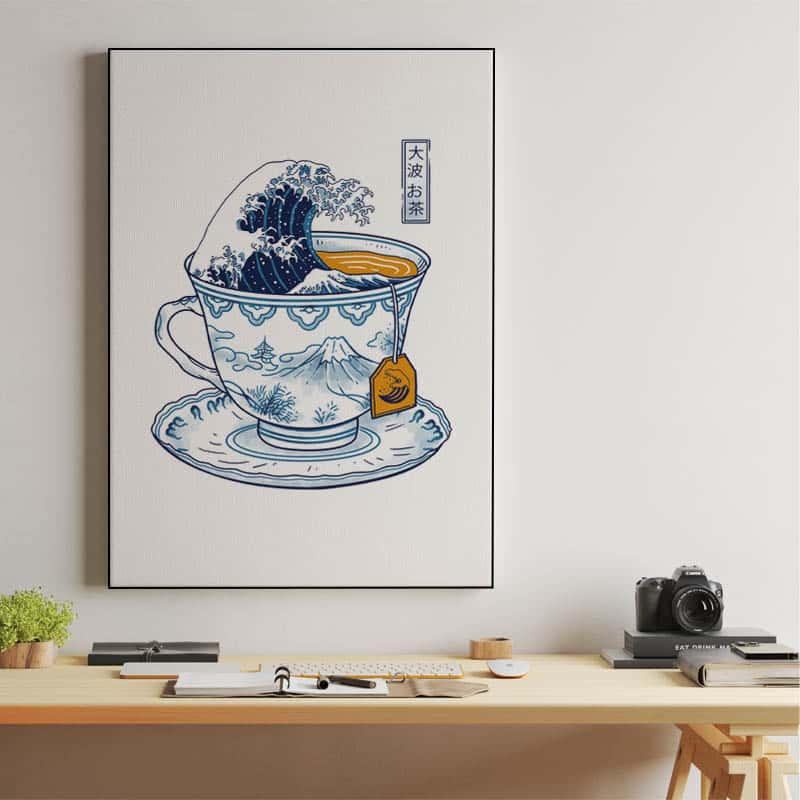 The great Kanagawa Tea thumbnail 2