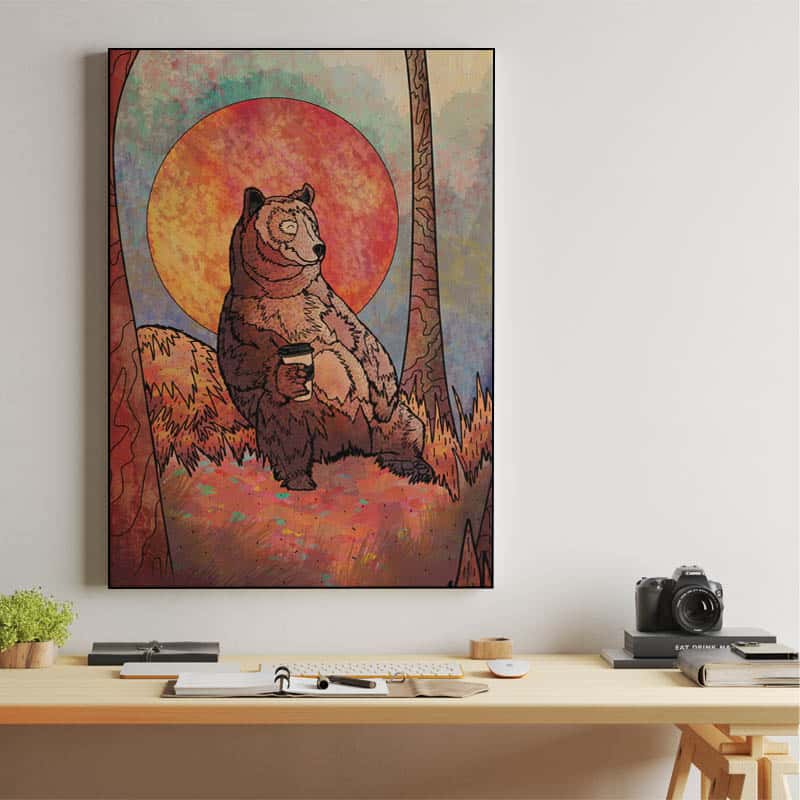 The relaxing bear thumbnail 2