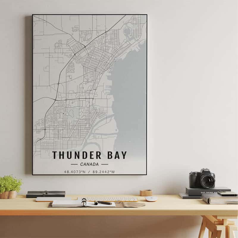 Thunder Bay map thumbnail 2