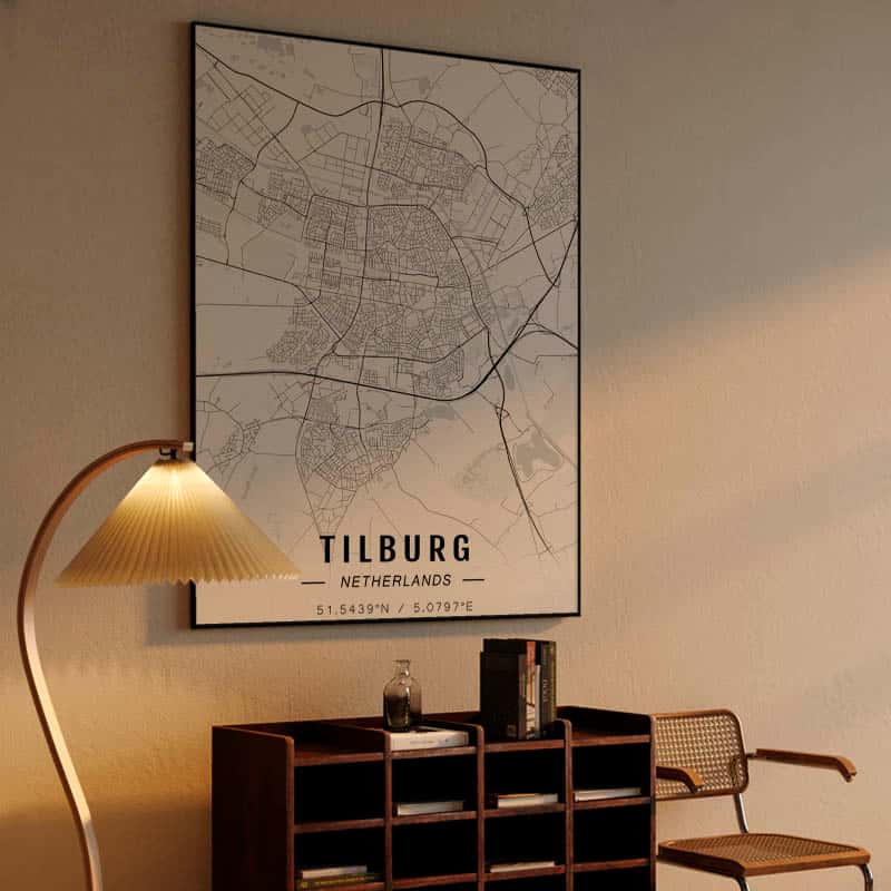 Tilburg map thumbnail 4