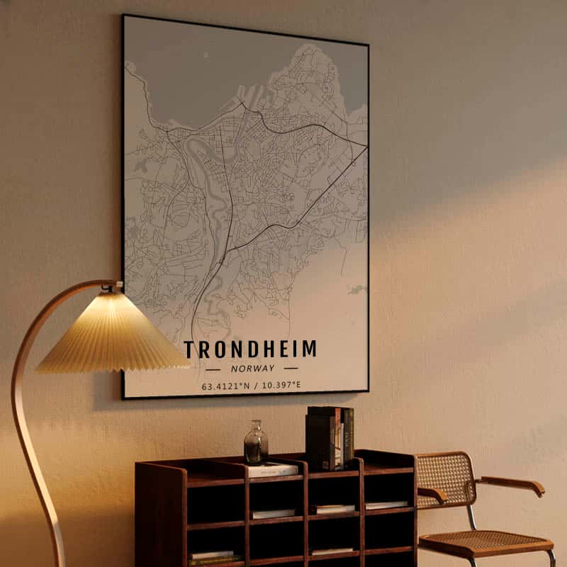 Trondheim map thumbnail 4