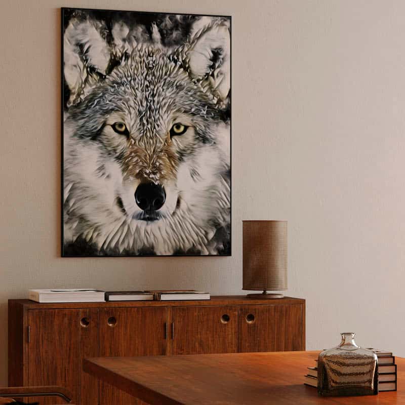 Wolf Art thumbnail 3